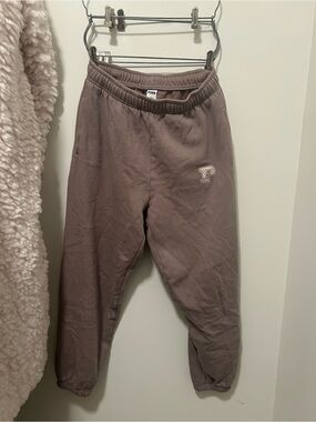 PINK Victoria's Secret Fleece Joggers - Mauve
